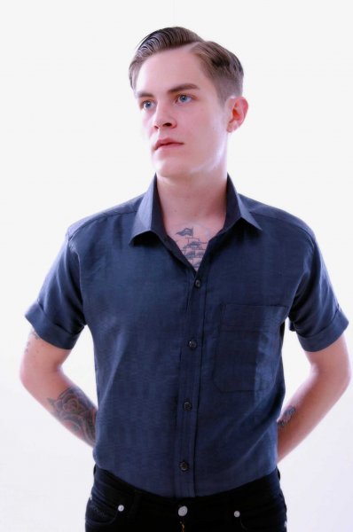 Men's shirt-darkgrey