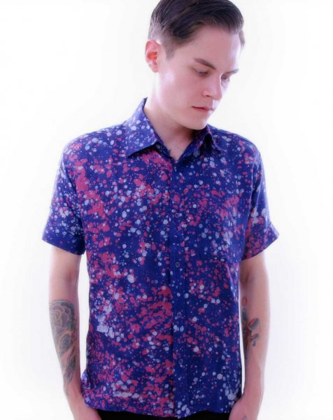 Men's shirt-splatter