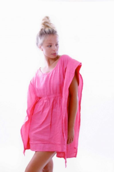 Square dress-pink