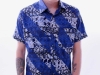 Men's shirt-linearblue