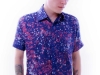 Men's shirt-splatter