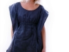 Square dress-darkblue