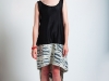Black Mobius Dress Front