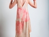 Rust Mobius Dress Back