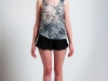Barnacle Sequin Tank Black Shorts