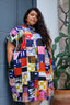 Bata Dress in Motley All Stars