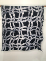 Sample Fabric - Cotton Jersey in Black Mangrove