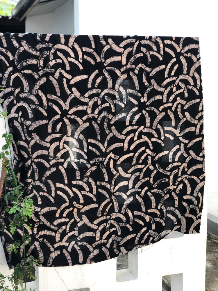 Sample Fabric - Silk in Cantaloop