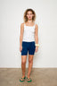 Lida Bike Shorts in Natural Indigo