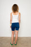 Lida Bike Shorts in Natural Indigo