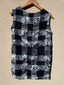 ARCHIVE Taifa Tank in B+W Gingham