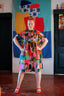 Bata Dress in Motley Salar