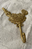 Kumasi Crocodile Brass Hook