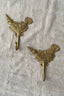Kumasi Crocodile Brass Hook