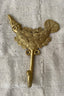 Kumasi Crocodile Brass Hook