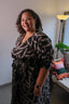 Letsa Wrap Dress in Cantaloop