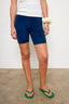 Lida Bike Shorts in Natural Indigo