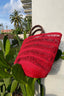 Red Tote Basket