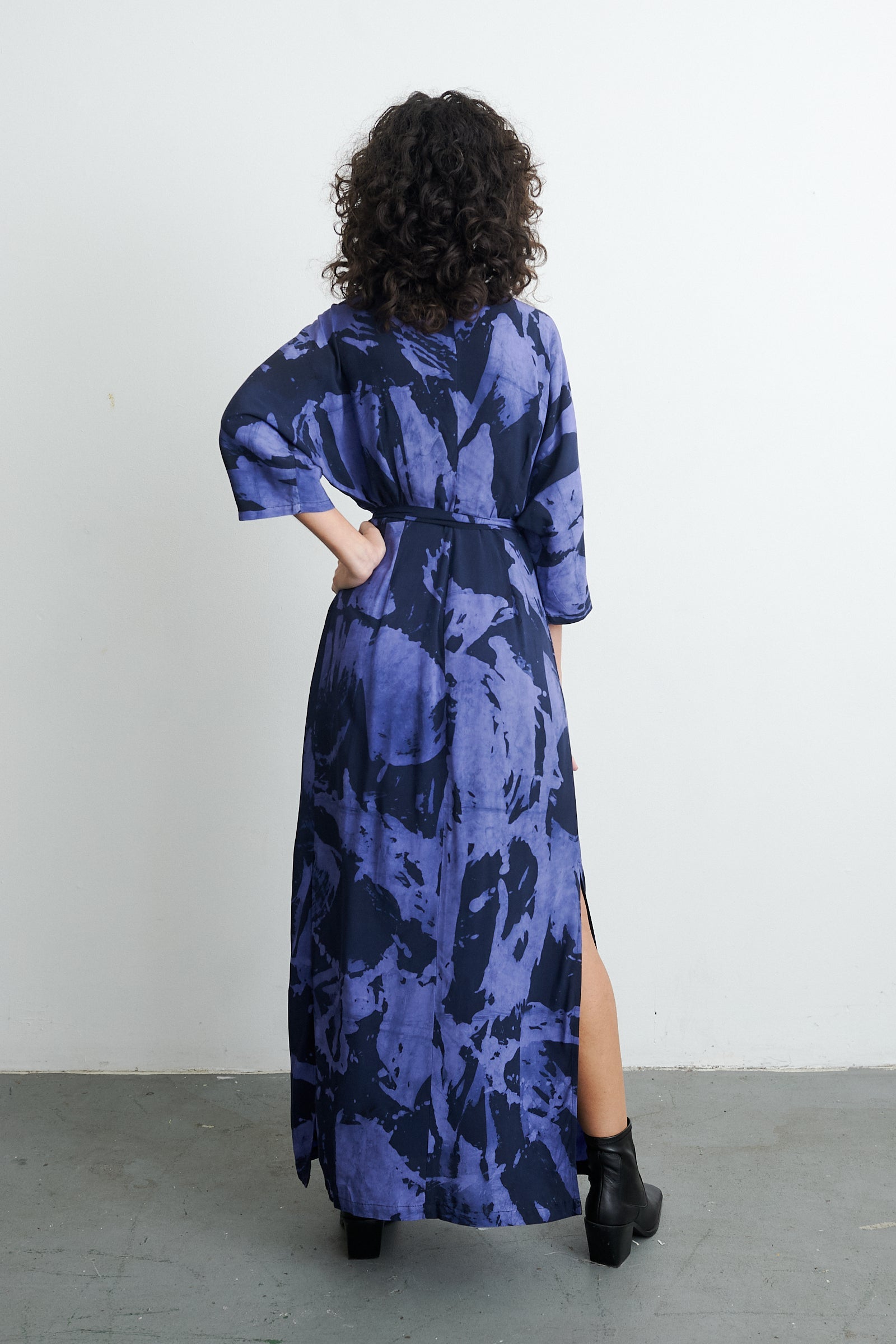 Letsa Wrap Dress in Rorschach – Osei – Duro