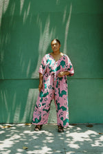 Easy Jumpsuit in Pool Party