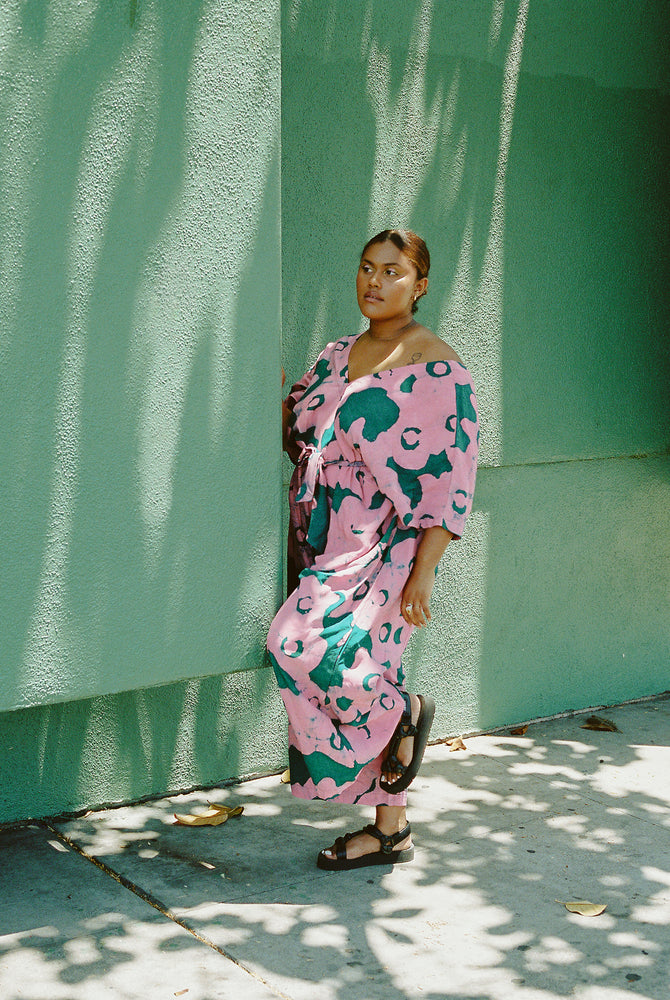 Easy Jumpsuit in Pool Party
